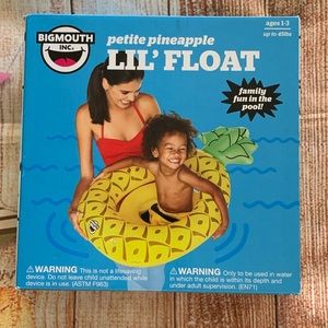 Petite Pineapple Lil' Float Pool Float Infant